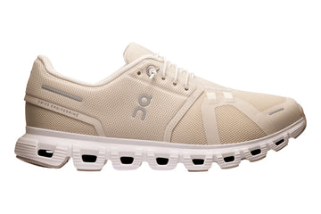 On Cloud 6 B Pearl/White Womens #color_white